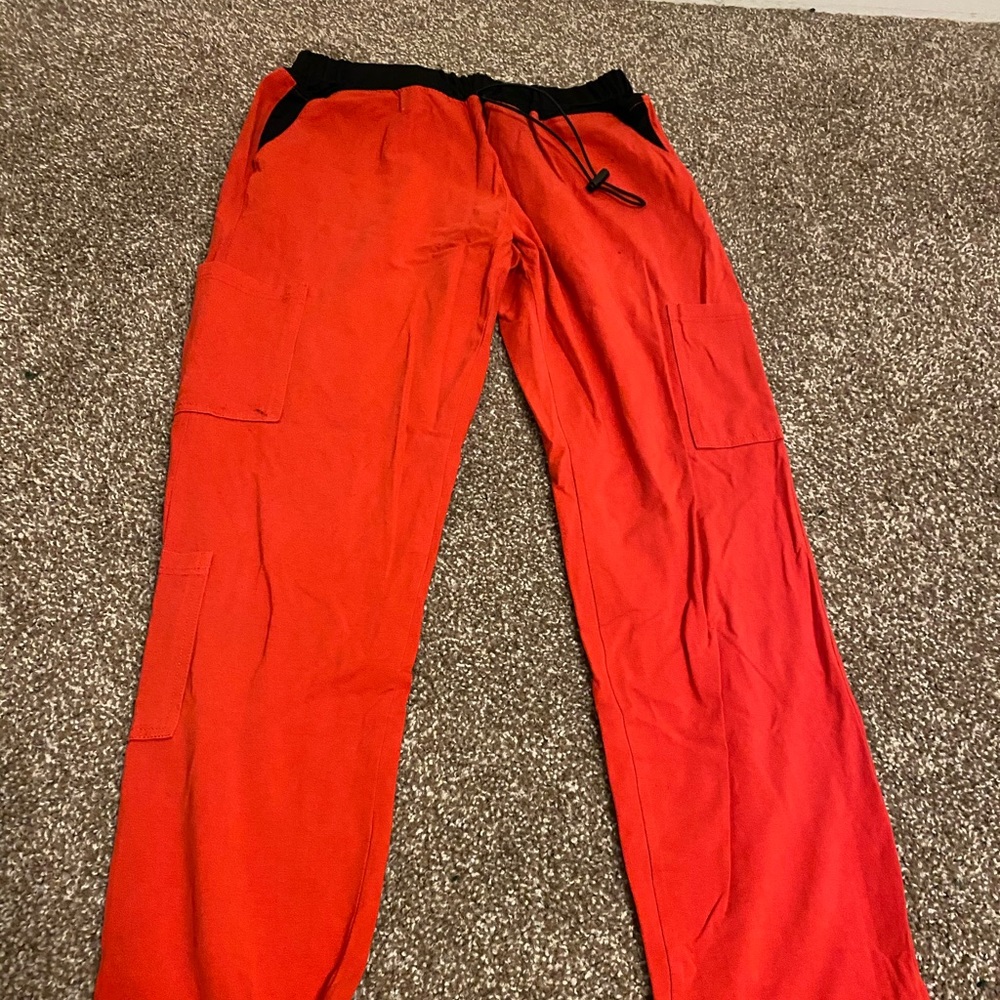 Red benefit medical scrubs